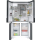 Siemens KF96DAXEA Multidoor 183cm Czarna Stal Szczotkowana 574L - 1516374 - zdjęcie 3